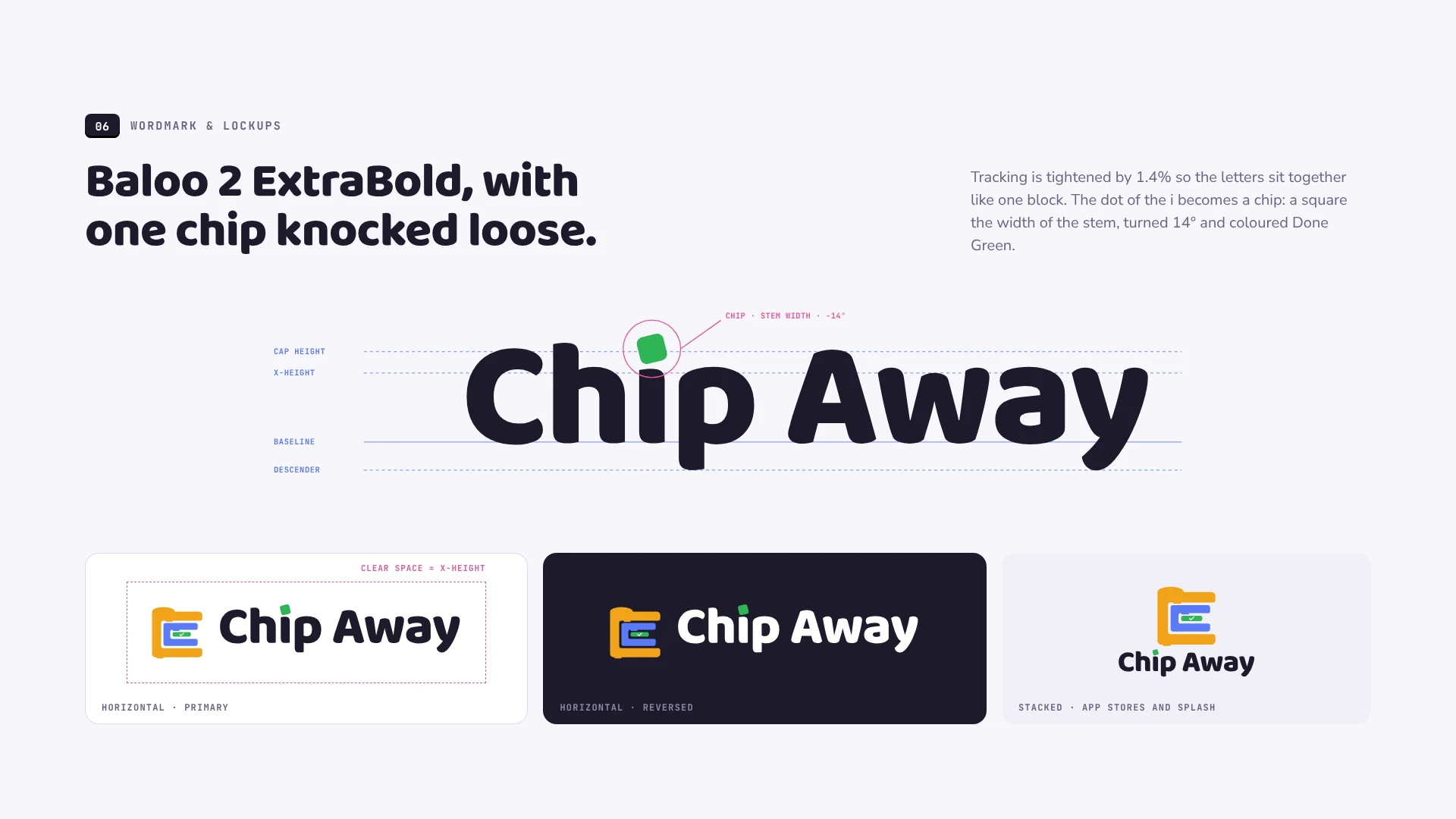 Page 8: Wordmark & lockups