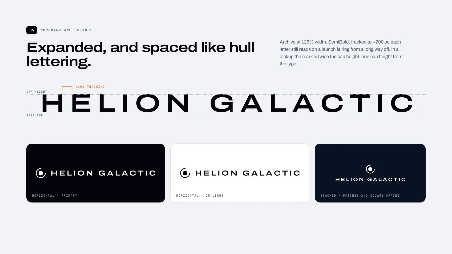 Page 8: Wordmark & lockups